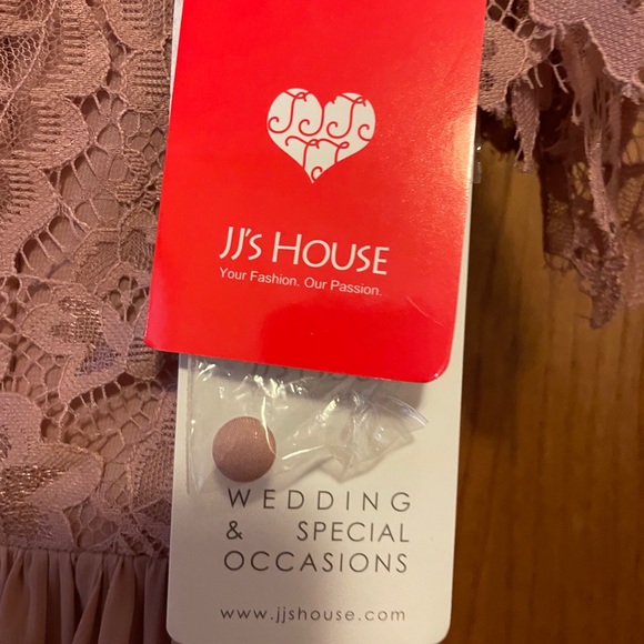 JJ’s House Dusty Rose Long dress - Size 2 - Picture 2 of 5